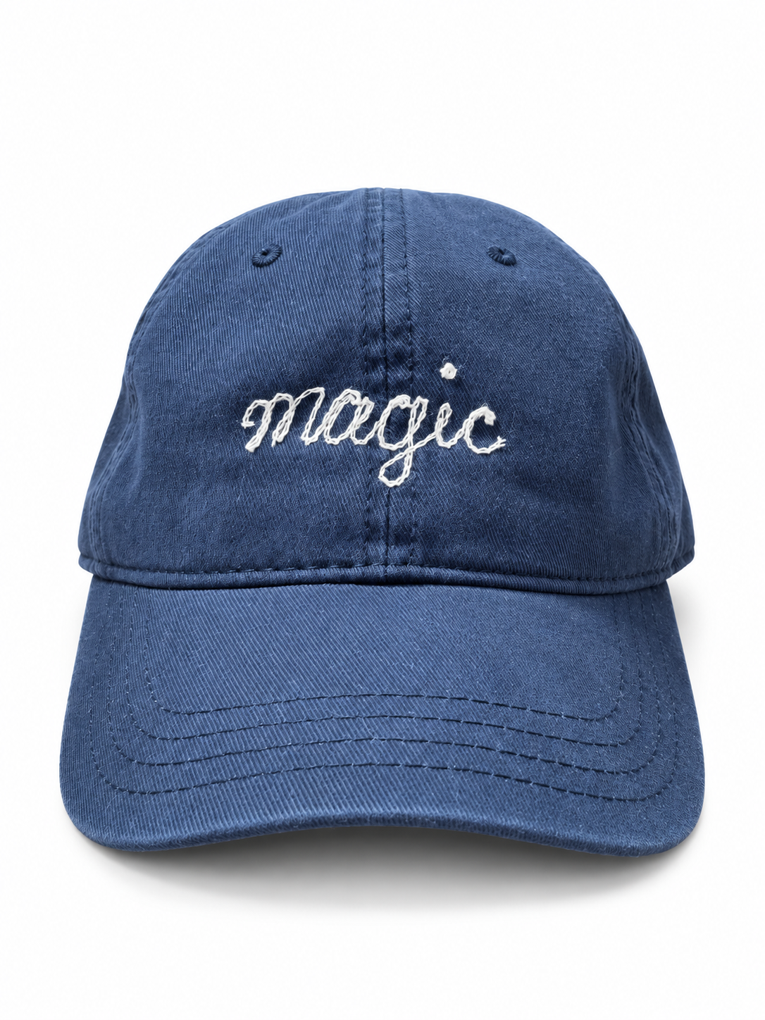 “Magic” Chainstitch Cap - Blue