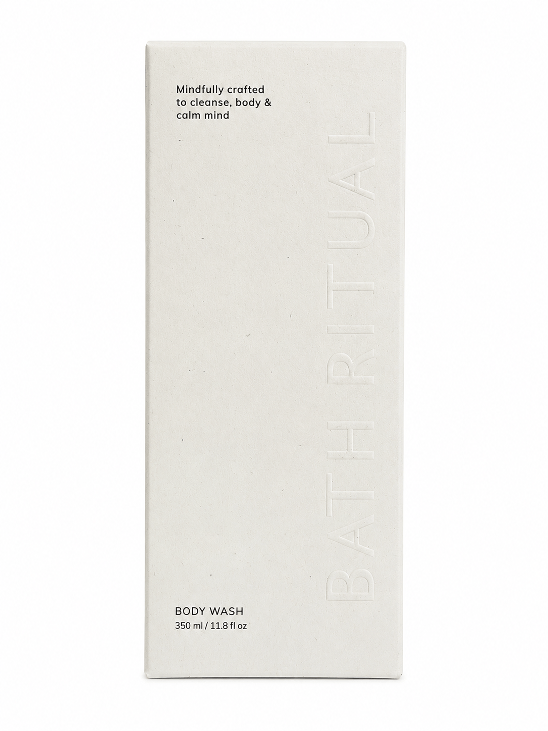 Sacred Light Soundbaths and Crystals Palo Santo Body Wash bottle with label and pump dispenser on a white background