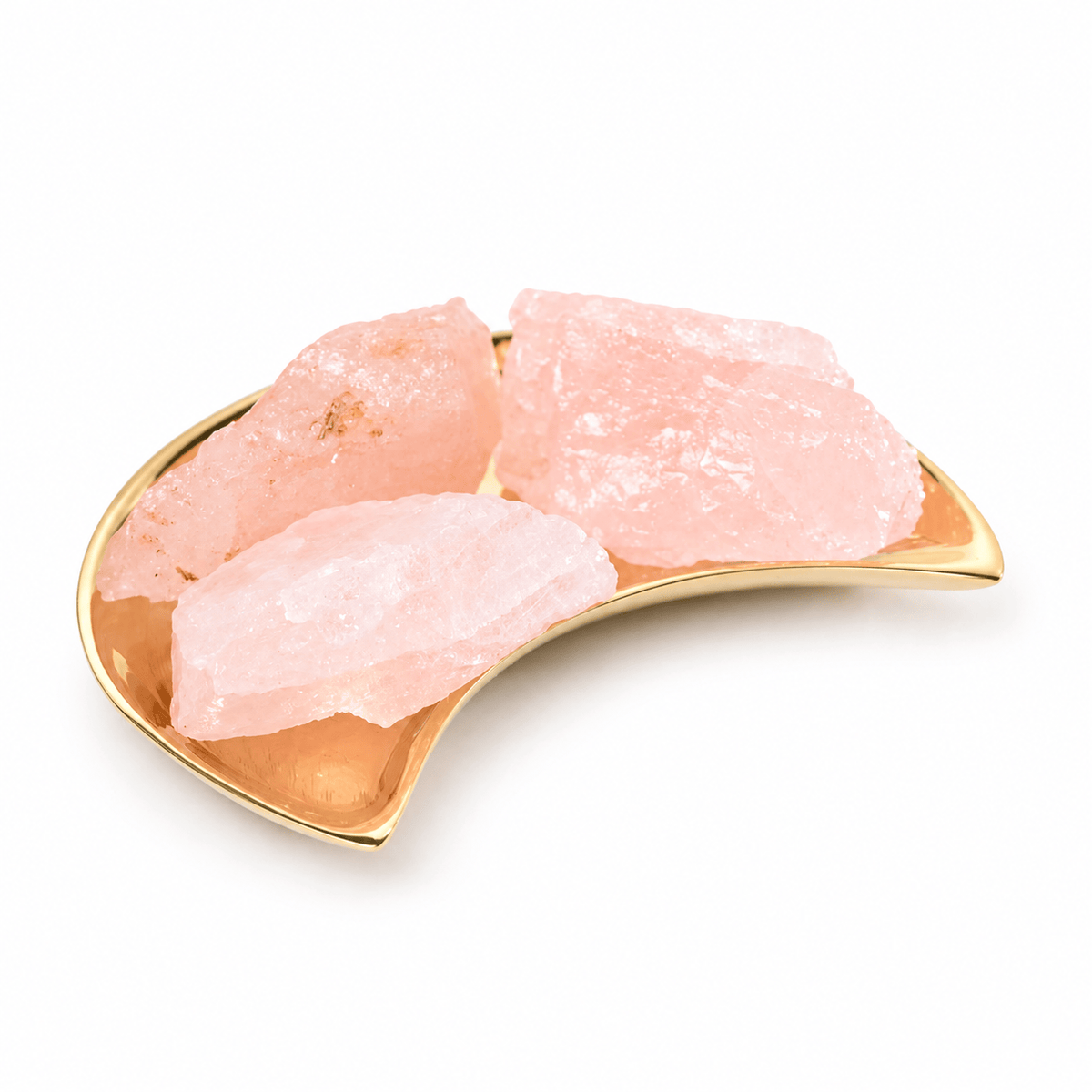 Natural Morganite stone from Sacred Light Soundbaths and Crystals, showcasing its soft pink color and smooth polished surface.