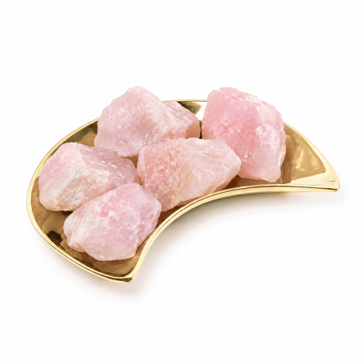 Beautiful natural Morganite crystal from Sacred Light Soundbaths and Crystals, showcasing its soft pink hue and polished surface.
