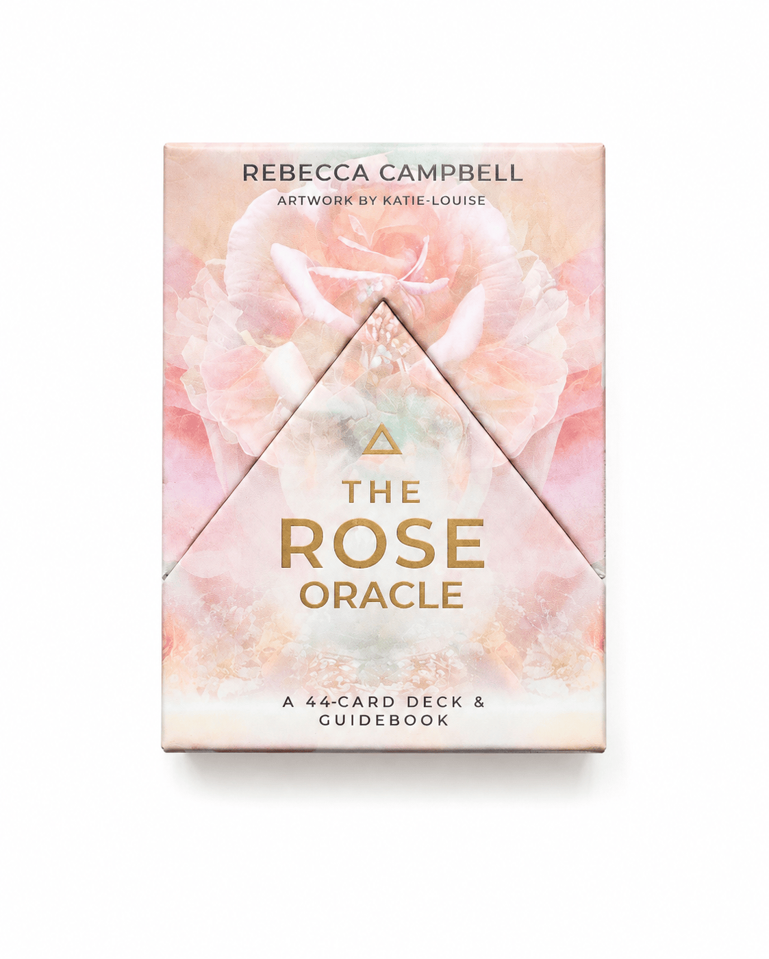 Image of The Rose Oracle Deck by Sacred Light Soundbaths and Crystals, featuring beautifully illustrated oracle cards with rose themes.