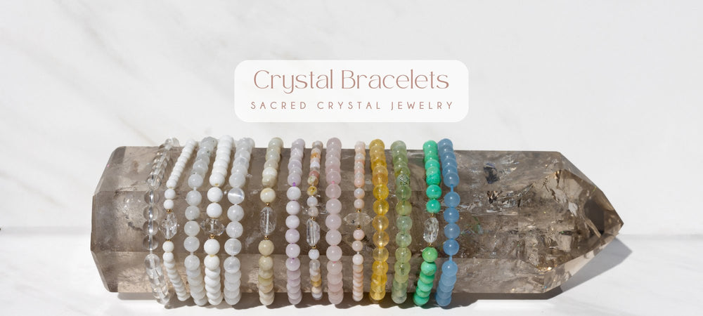Crystal Bracelets - Sacred Light Soundbaths and Crystals
