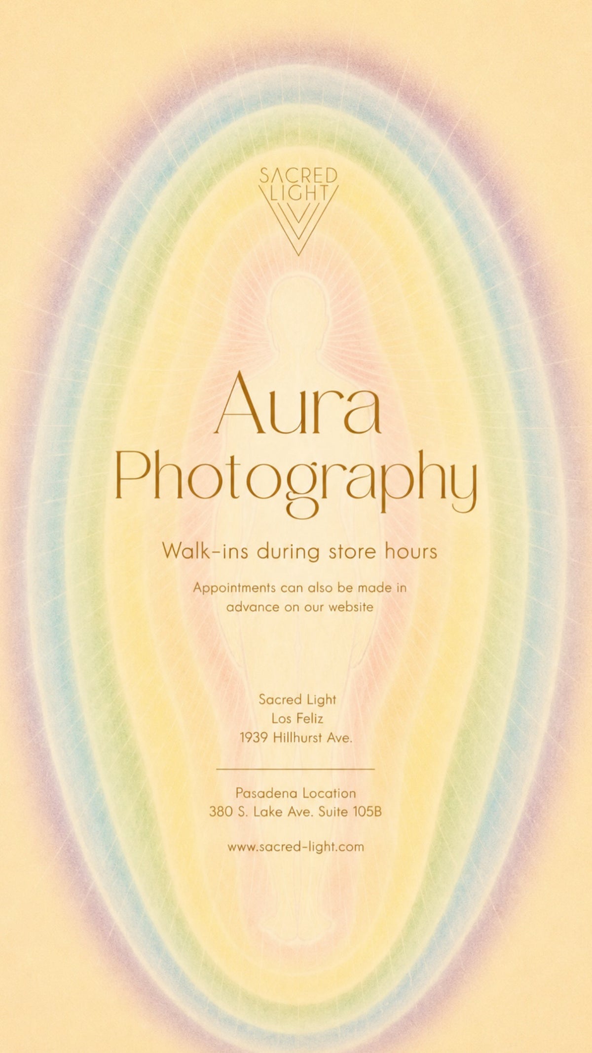 Aura Photo + Short Reading - LOS FELIZ LOCATION 1939 HILLHURST AVE