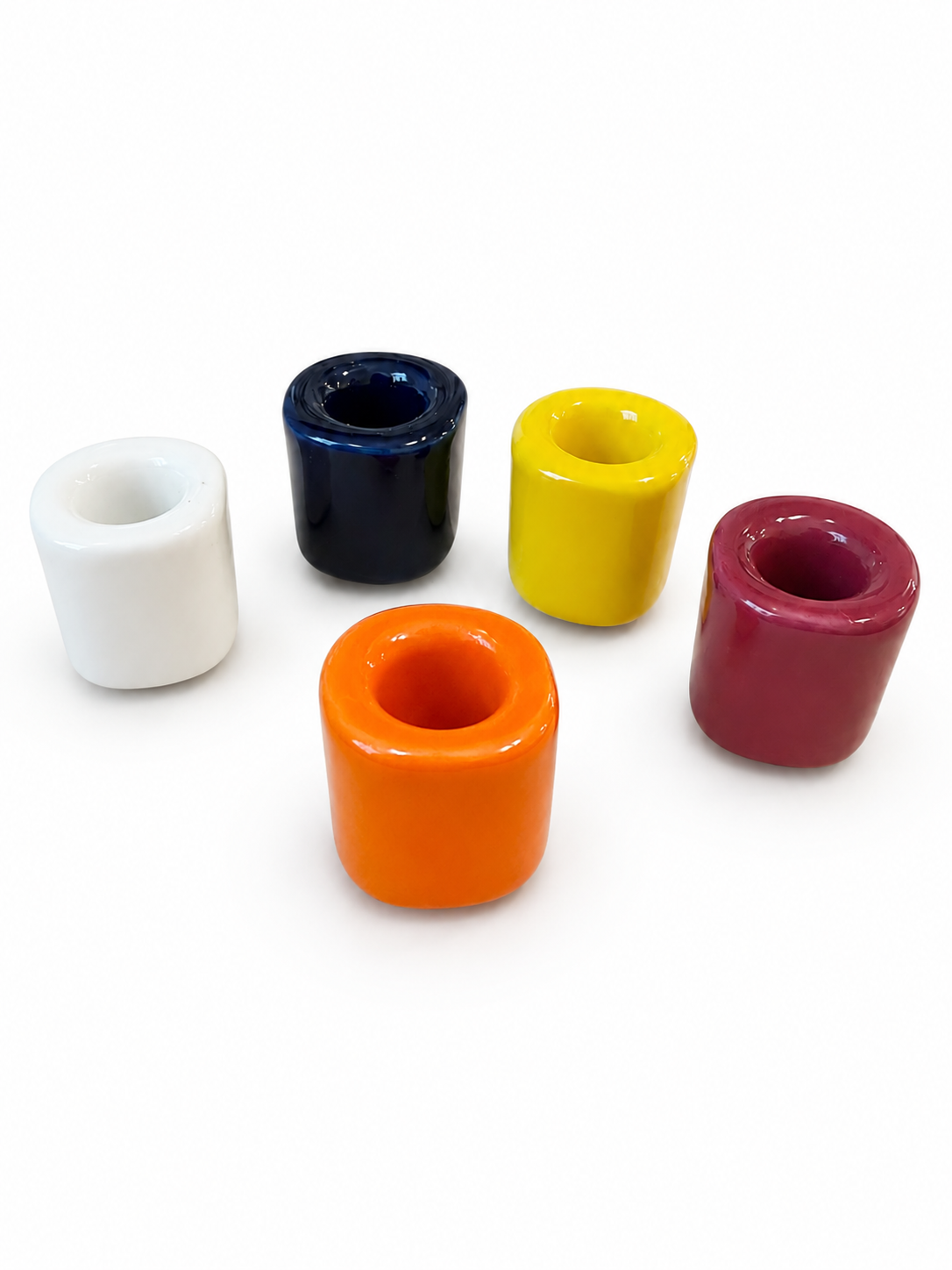 Glass Candle Holders