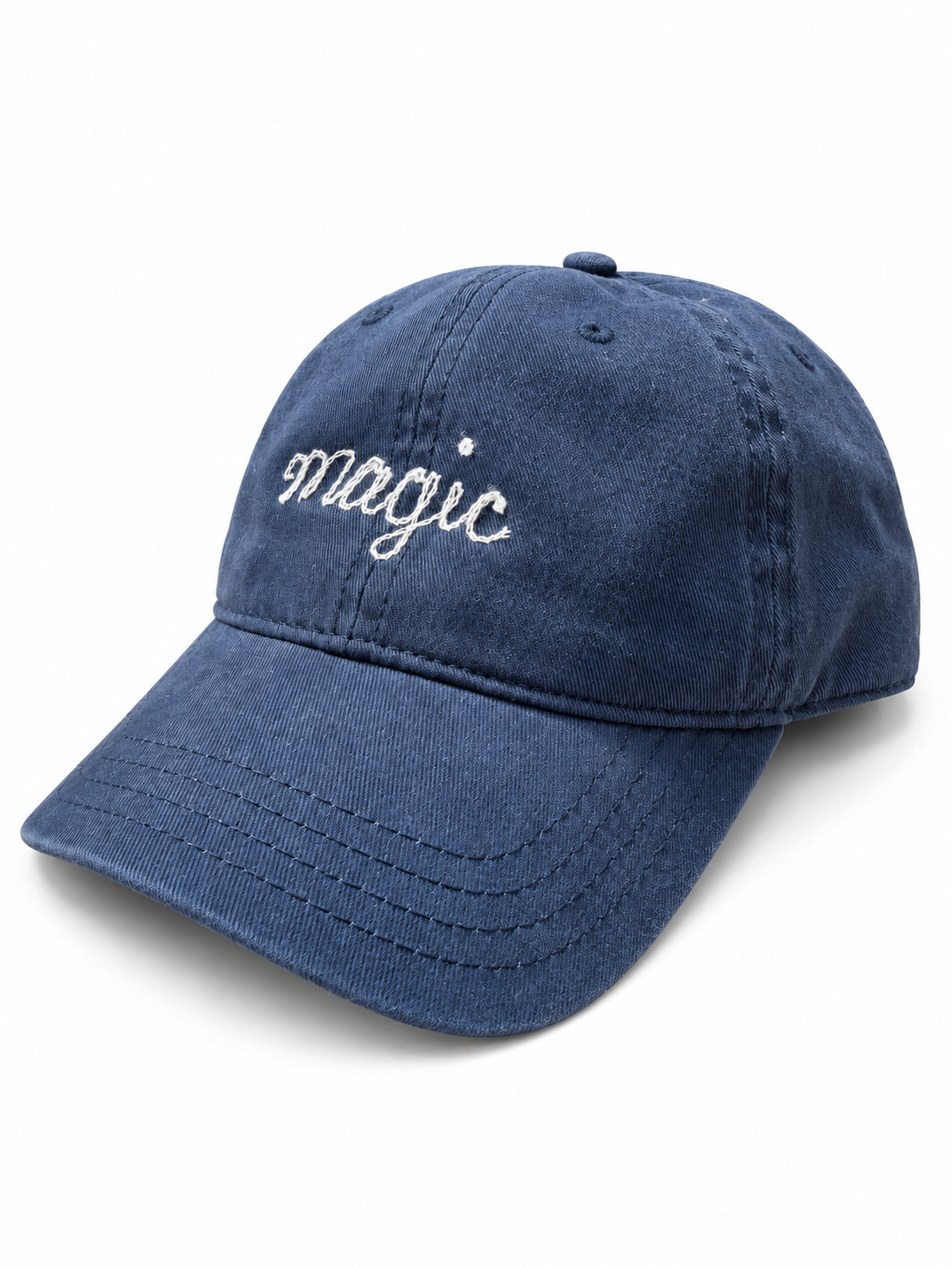 “Magic” Chainstitch Cap - Blue