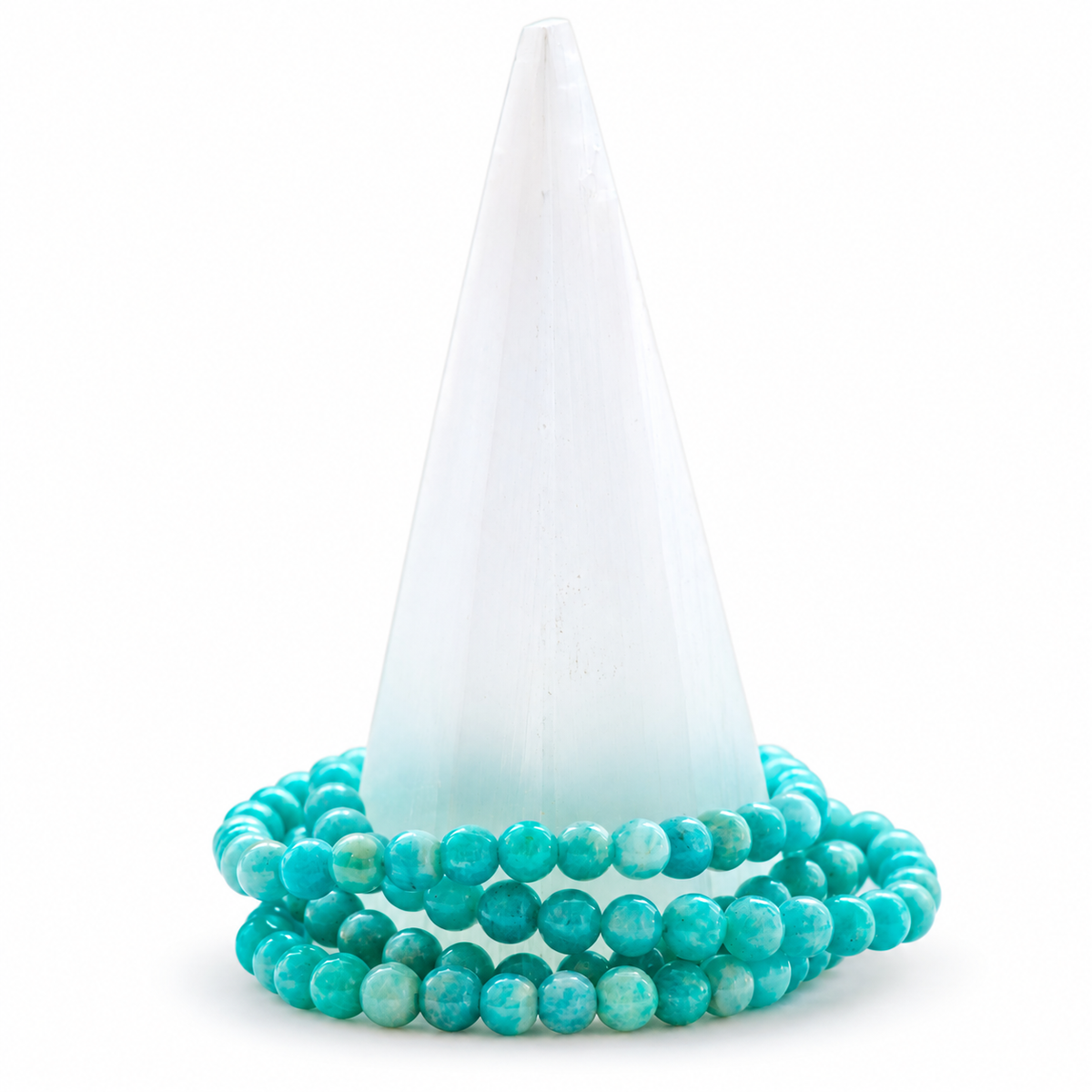Grade A Medium Amazonite Dainty Bracelet