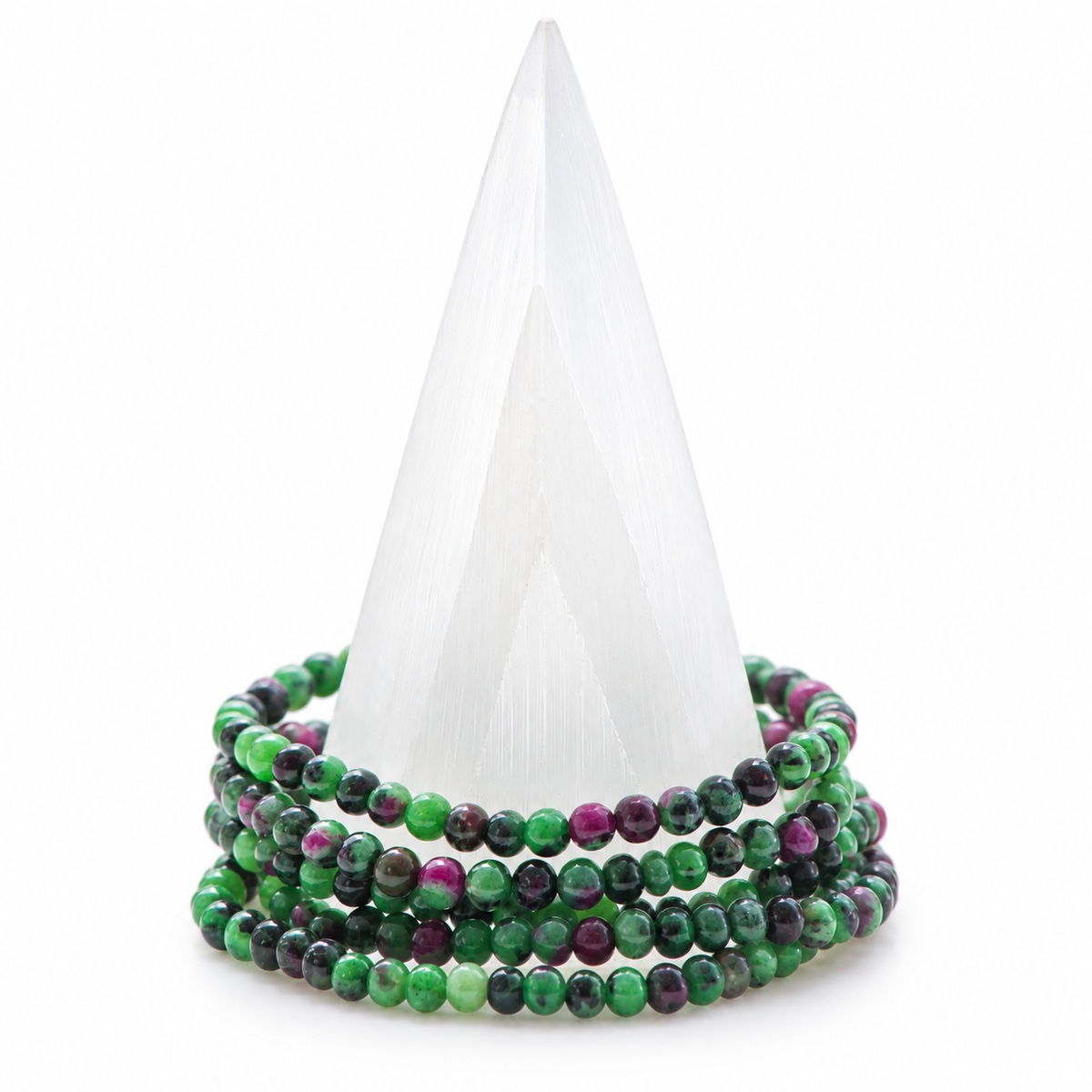 Ruby Zoisite Dainty Bracelet