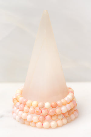 
                
                    Load image into Gallery viewer, Pink Opal Medium Bracelet
                
            