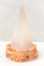 Peach Moonstone Medium Bracelet