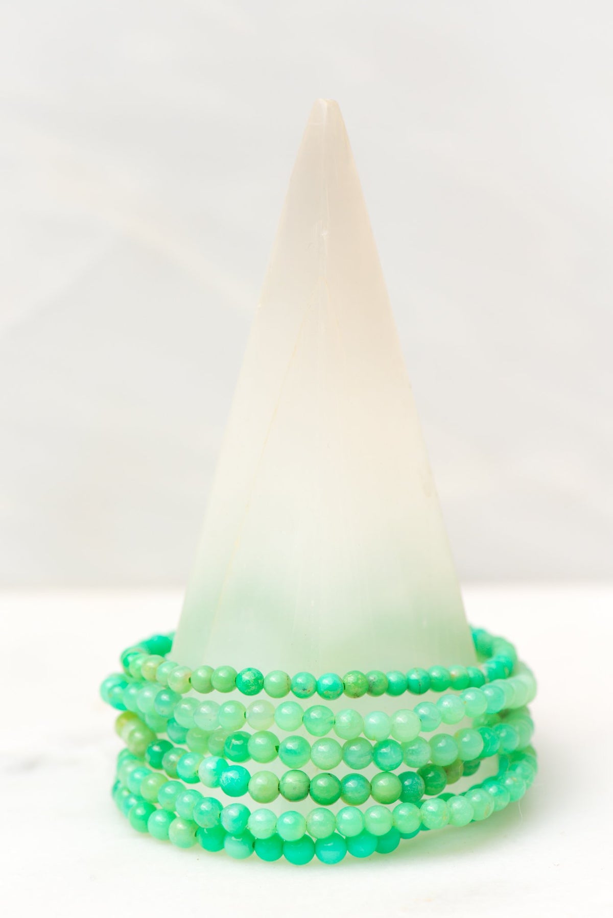 Chrysoprase Dainty Bracelet