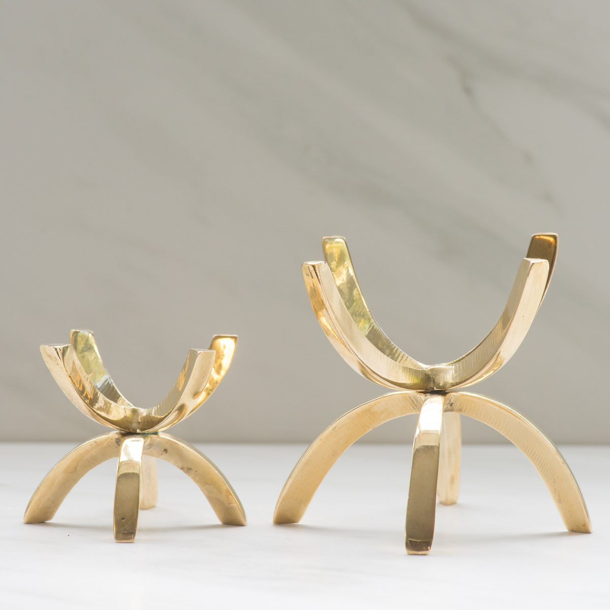 Brass Claw Crystal Stand