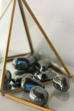 Tumbled Larvikite