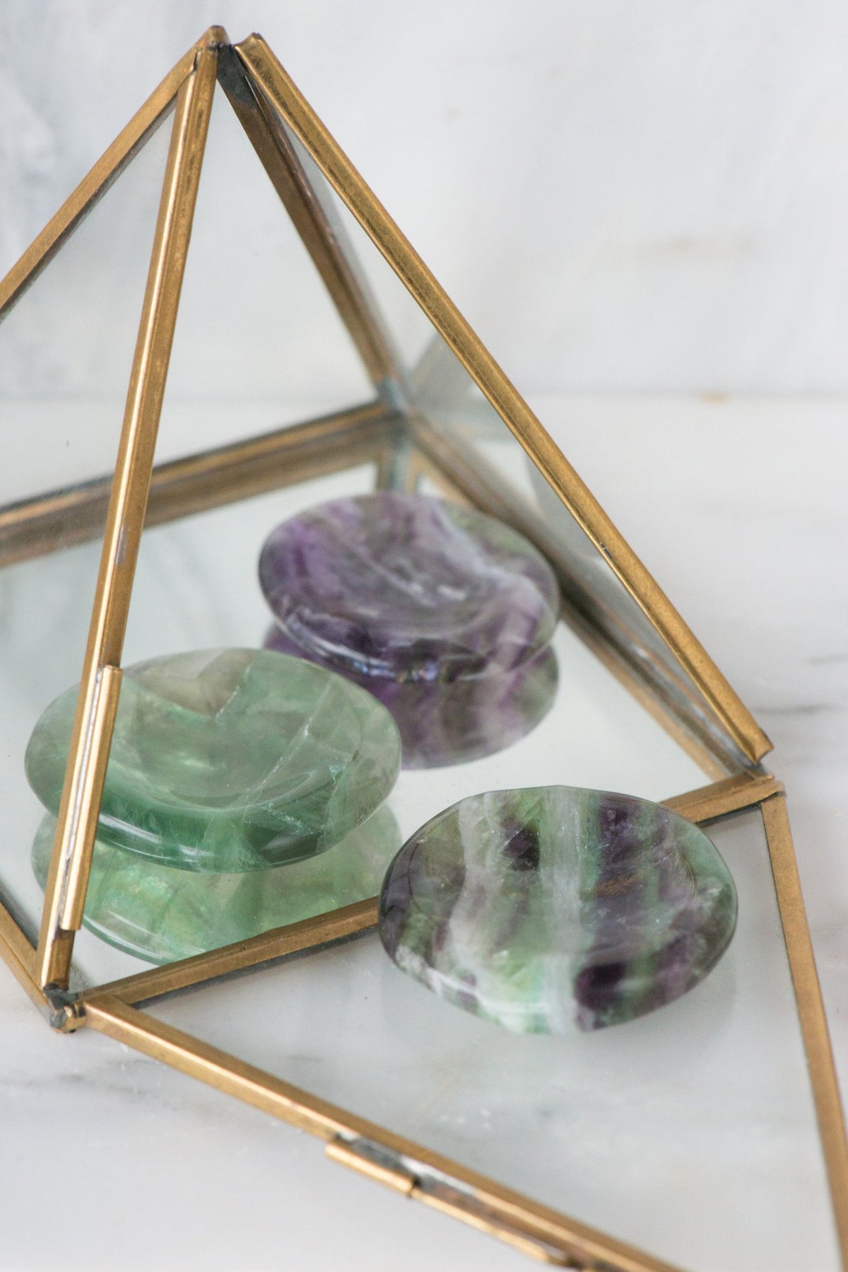 Fluorite Palmstone