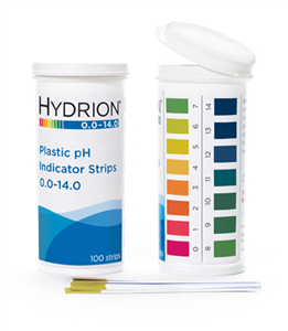 Hydrion (9800) Spectral 0-14 Plastic pH Strip