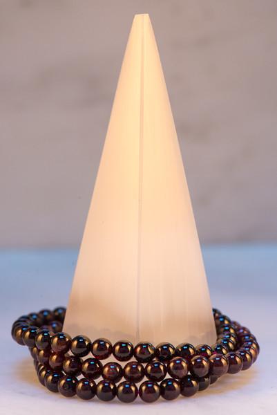 
                
                    Load image into Gallery viewer, Almandine Garnet Medium Bracelet
                
            