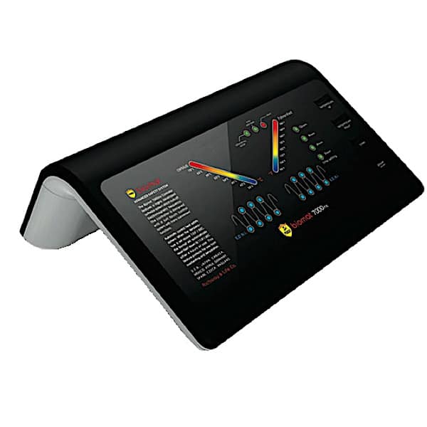 Biomat Queen Biomat® 7000MX with single controller for therapeutic heat and infrared therapy on a clean surface.